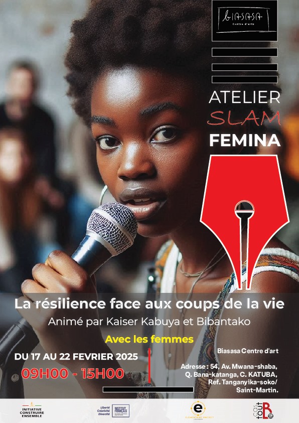 Culture : atelier slam Femina pour la cause de jeunes filles et femmes 