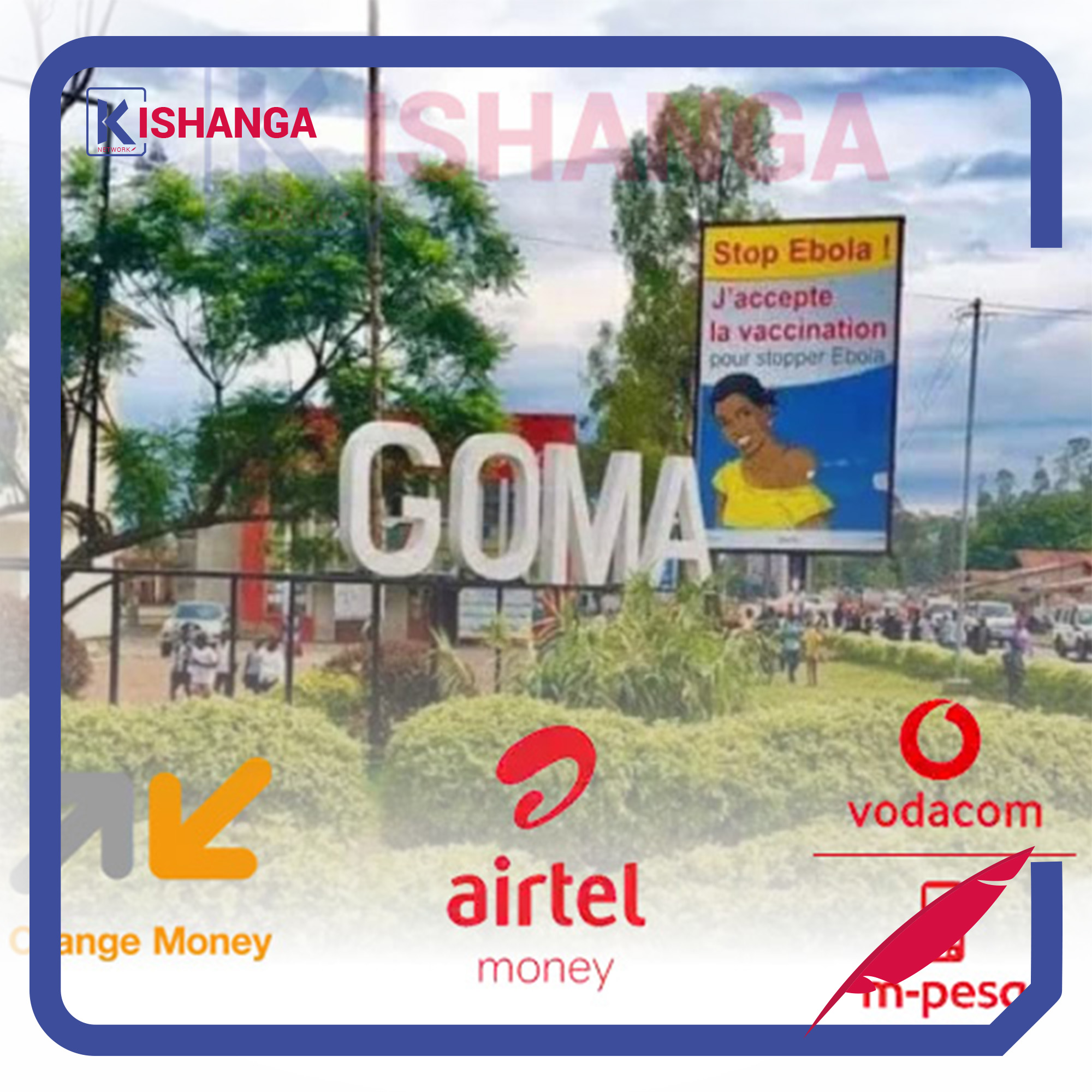 GOMA : 10% prélevé sur chaque montant retiré via le mobile money.